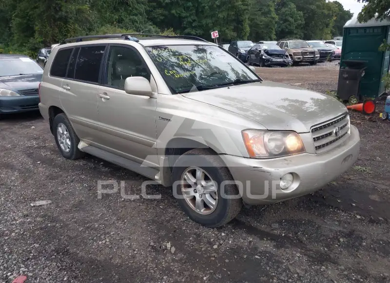 2003 Toyota Highlander фото