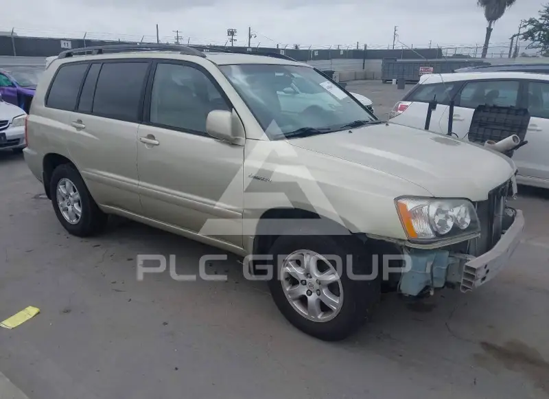 2003 Toyota Highlander фото