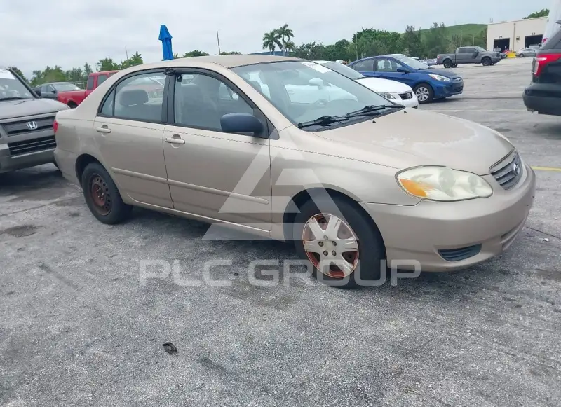 2004 Toyota COROLLA фото