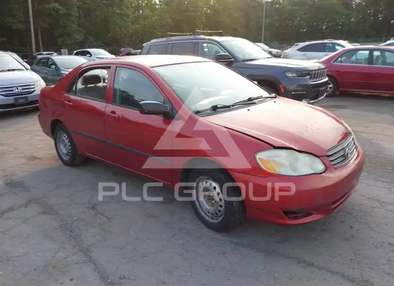 2004 Toyota COROLLA фото