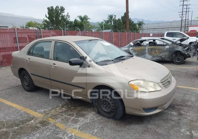 2004 Toyota COROLLA фото
