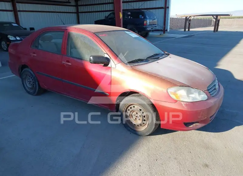 2004 Toyota COROLLA фото