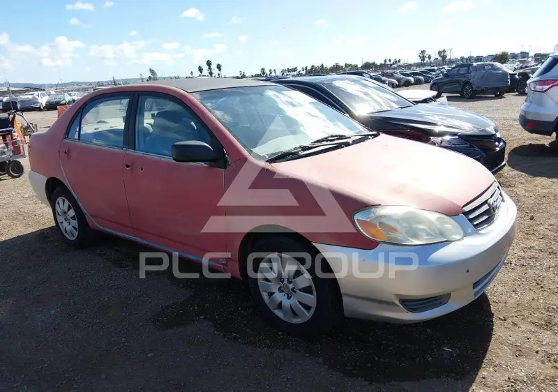 2004 Toyota COROLLA фото