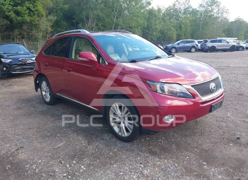 2010 Lexus RX450 фото