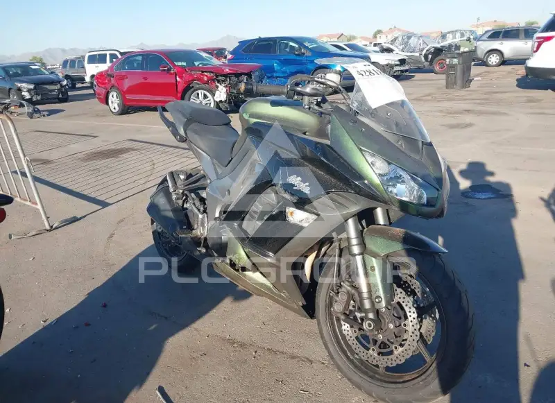 2012 Kawasaki ZX1000 VIN: JKAZXCG18CA015972 из США - PLC Group