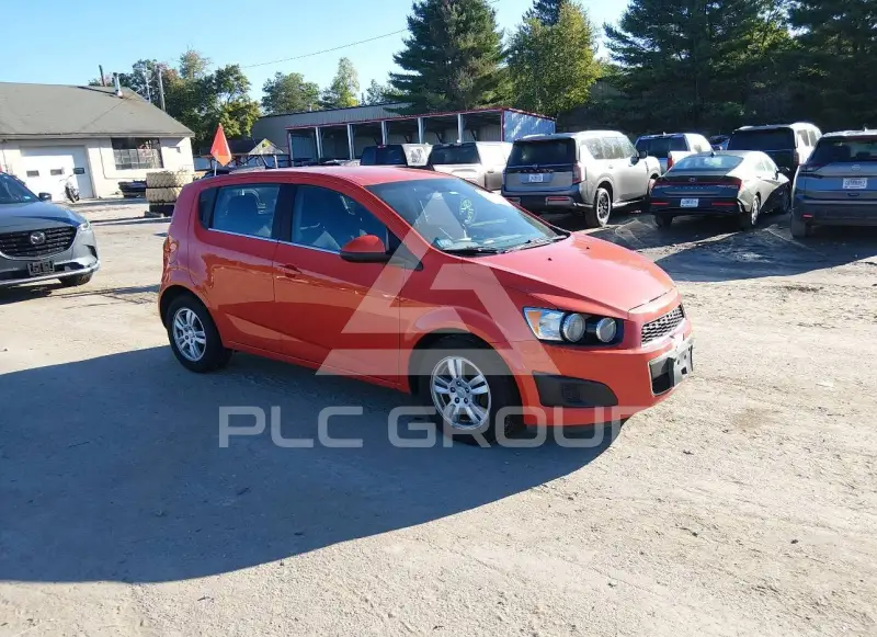 2012 Chevrolet Sonic фото