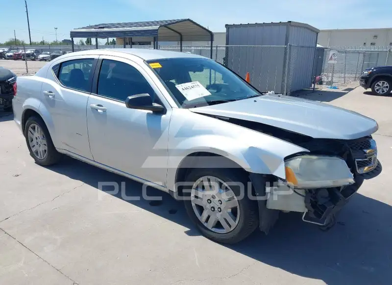 2012 Dodge AVENGER фото