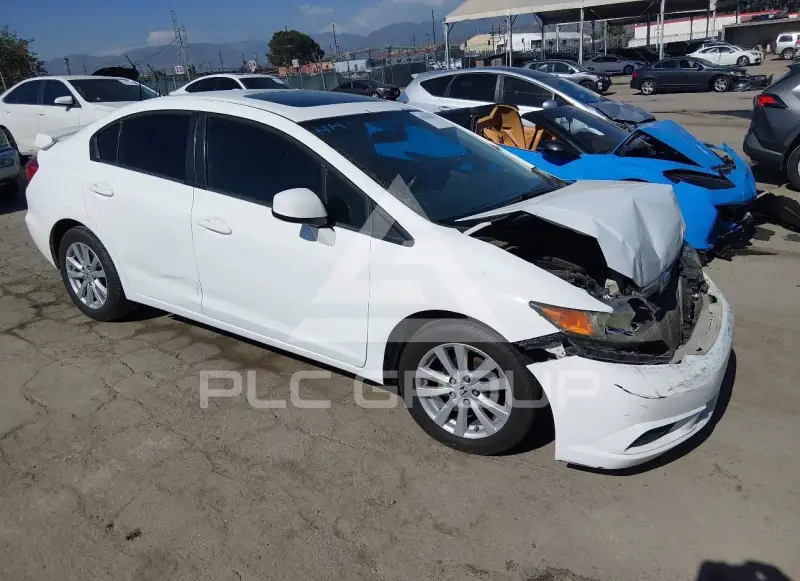 2012 Honda CIVIC фото