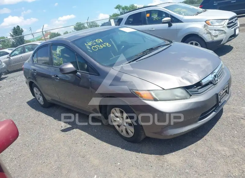 2012 Honda CIVIC фото
