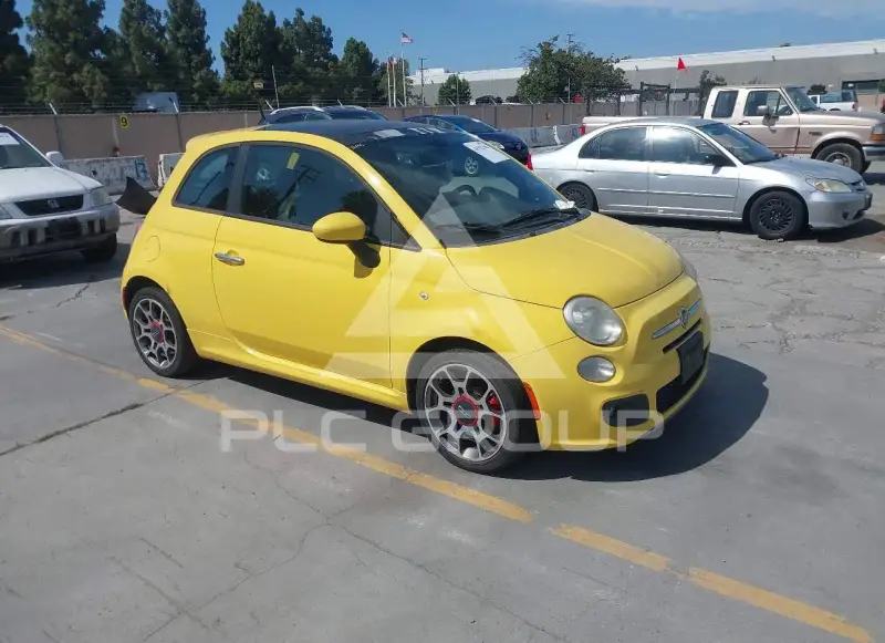 2012 Fiat 500 фото