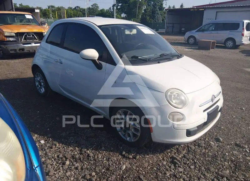 2012 Fiat 500 фото