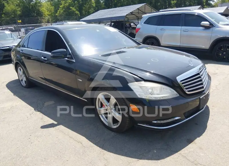 2012 Mercedes Benz S 550 фото