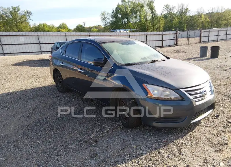 2013 Nissan SENTRA VIN: 3N1AB7AP0DL740520 из США - PLC Group