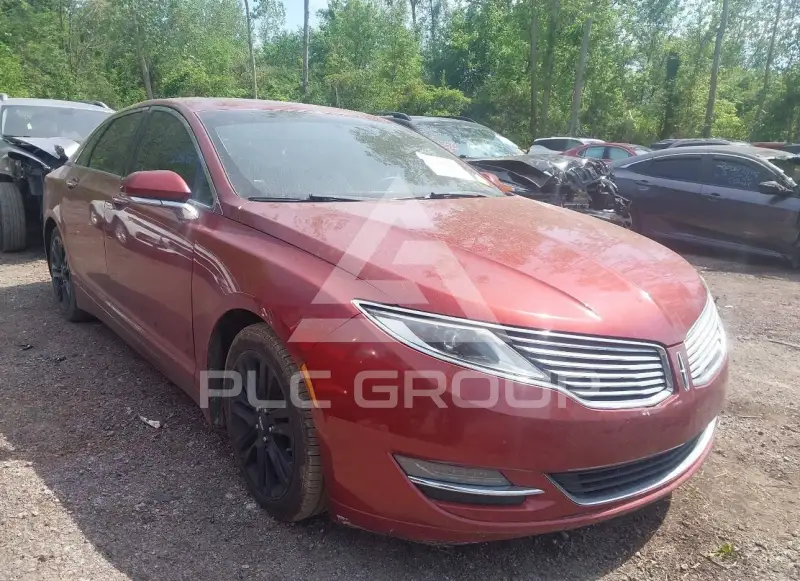 2014 Lincoln MKZ VIN: 3LN6L2J93ER812633 из США - PLC Group