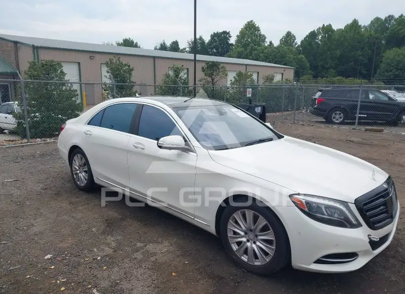 2014 Mercedes Benz S 550 фото