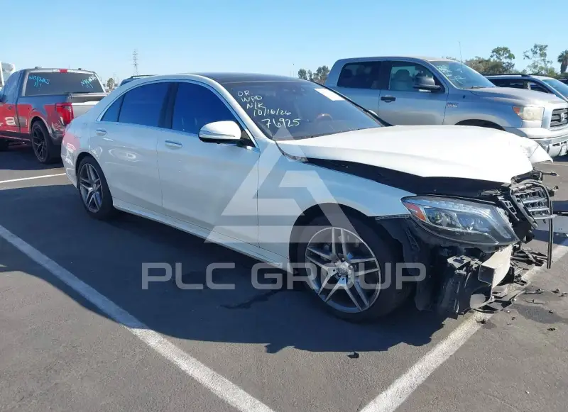2014 Mercedes Benz S 550 фото