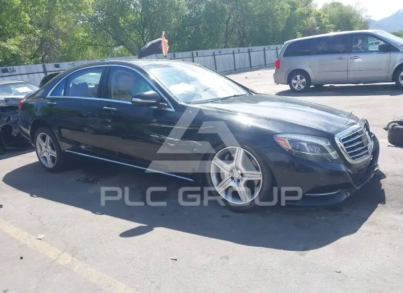2014 Mercedes Benz S 550 фото