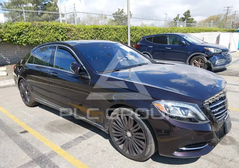 2015 Mercedes Benz S 550 фото