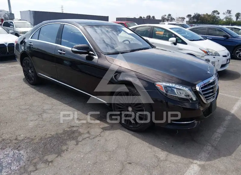 2015 Mercedes Benz S 550 фото
