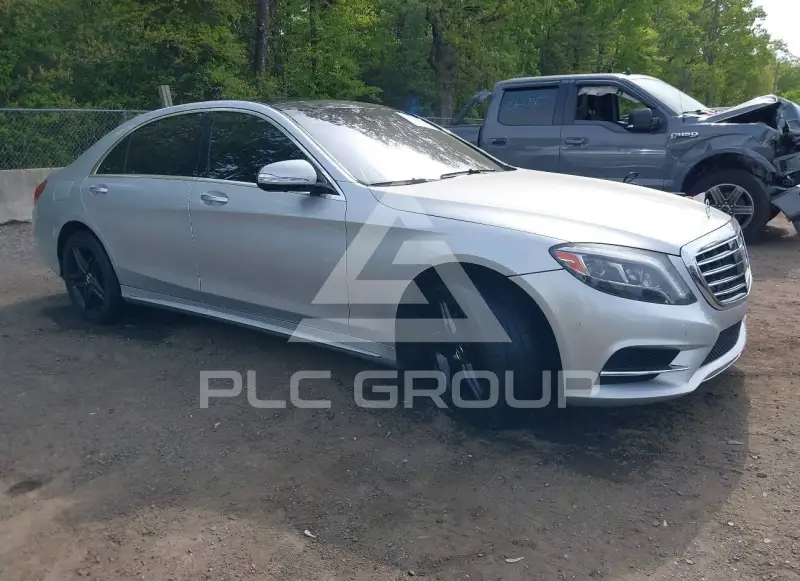 2015 Mercedes Benz S 550 фото