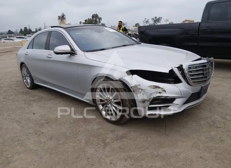 2015 Mercedes Benz S 550 фото