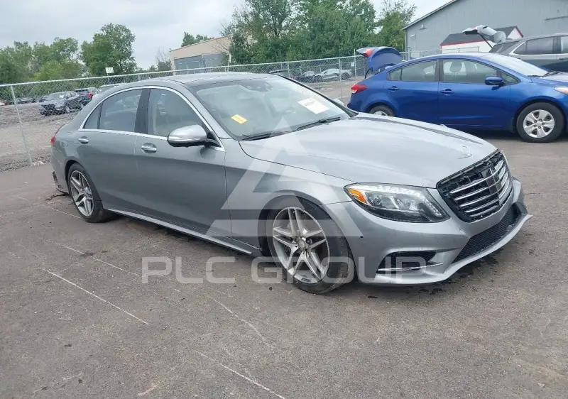 2015 Mercedes Benz S 550 фото