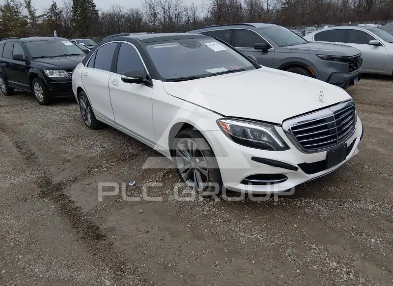 2015 Mercedes Benz S 550 фото