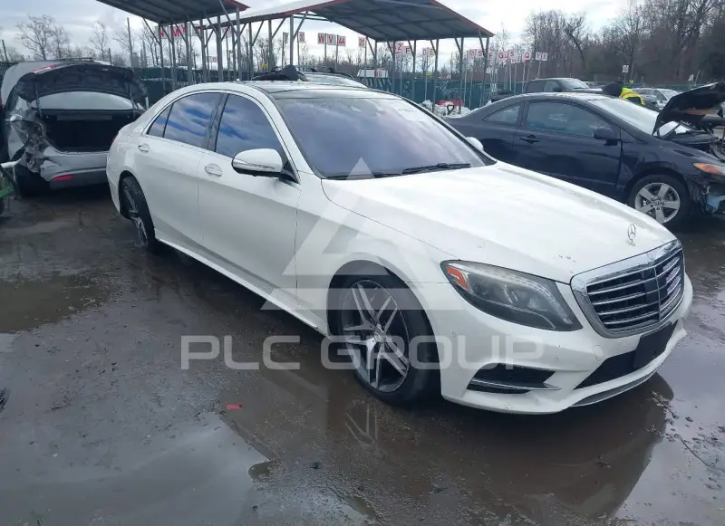 2015 Mercedes Benz S 550 фото