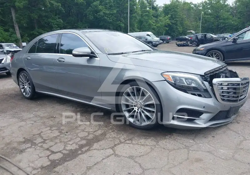 2015 Mercedes Benz S 550 фото