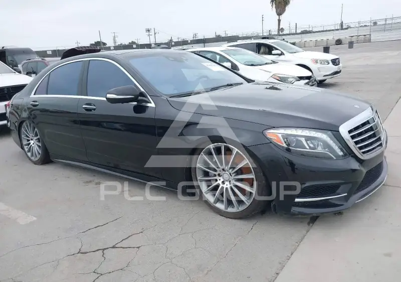 2015 Mercedes Benz S 550 фото