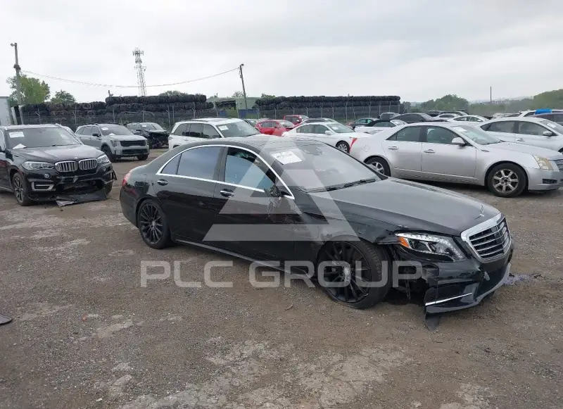 2015 Mercedes Benz S 550 фото
