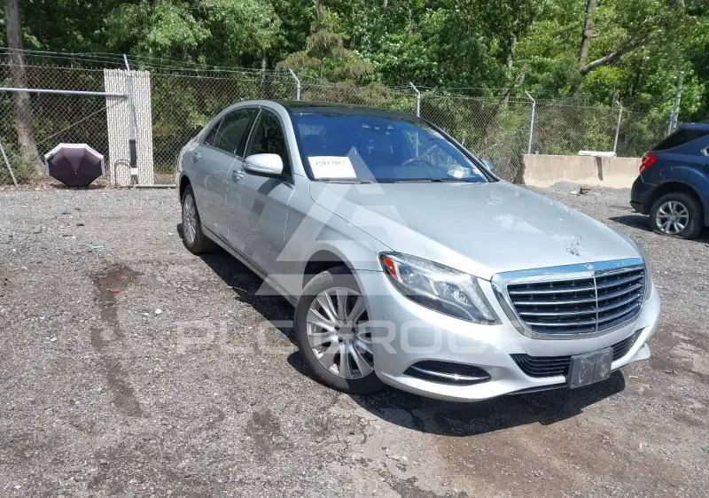 2015 Mercedes Benz S 550 фото