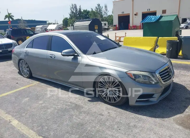 2015 Mercedes Benz S 550 фото