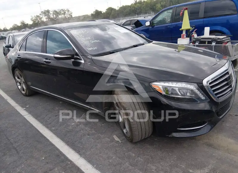 2015 Mercedes Benz S 550 фото
