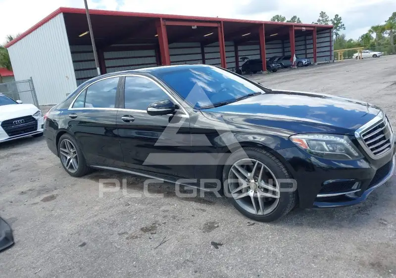 2015 Mercedes Benz S 550 фото