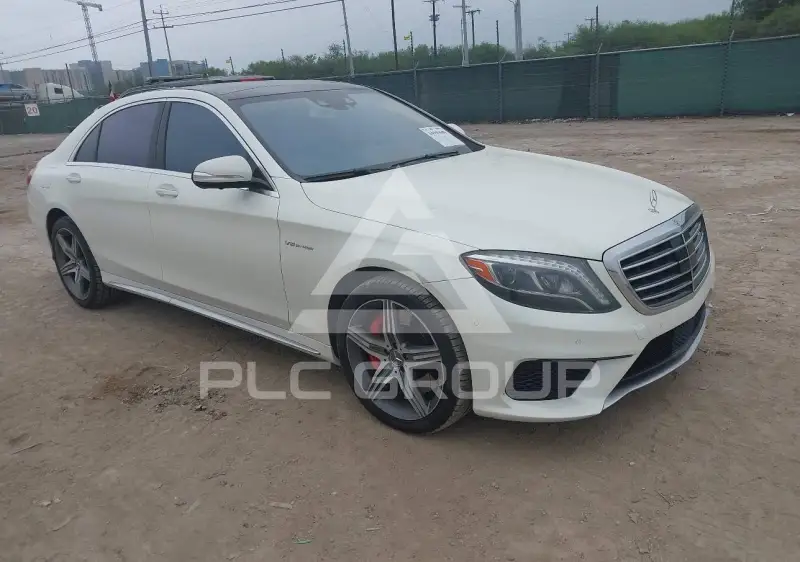 2015 Mercedes Benz S 63 фото