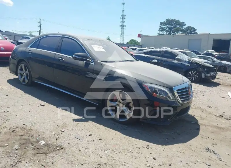 2015 Mercedes Benz S 63 фото