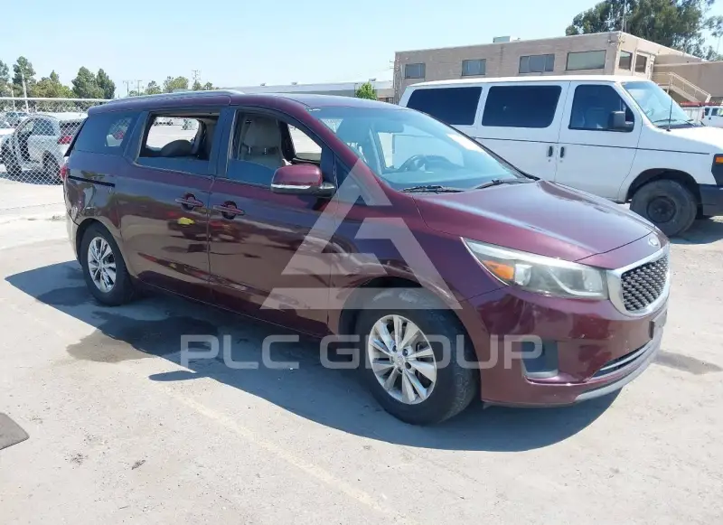 2015 KIA Sedona фото