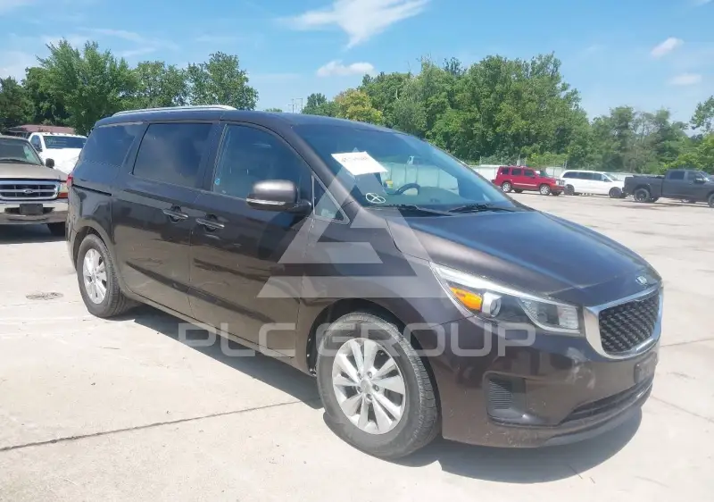 2015 KIA Sedona фото