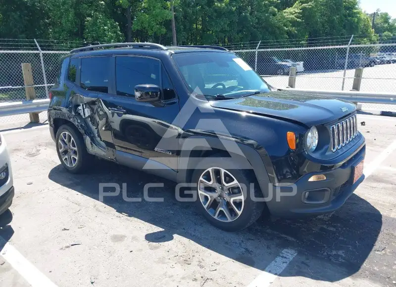 2016 Jeep Renegade VIN: ZACCJABT4GPE18623 из США - PLC Group