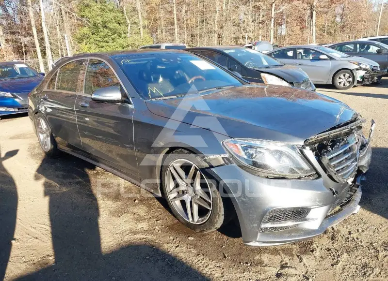 2016 Mercedes Benz S 550 фото