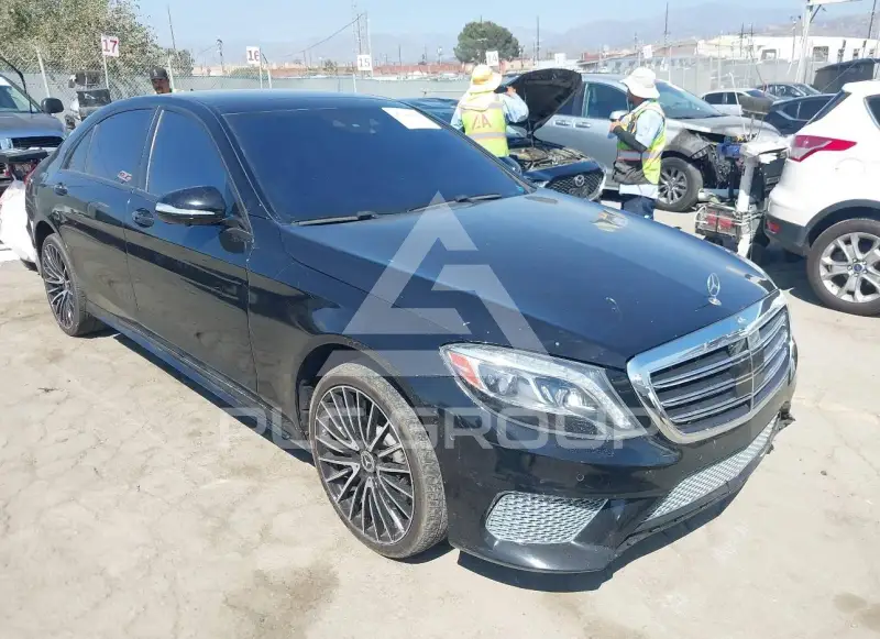 2016 Mercedes Benz S 550 фото