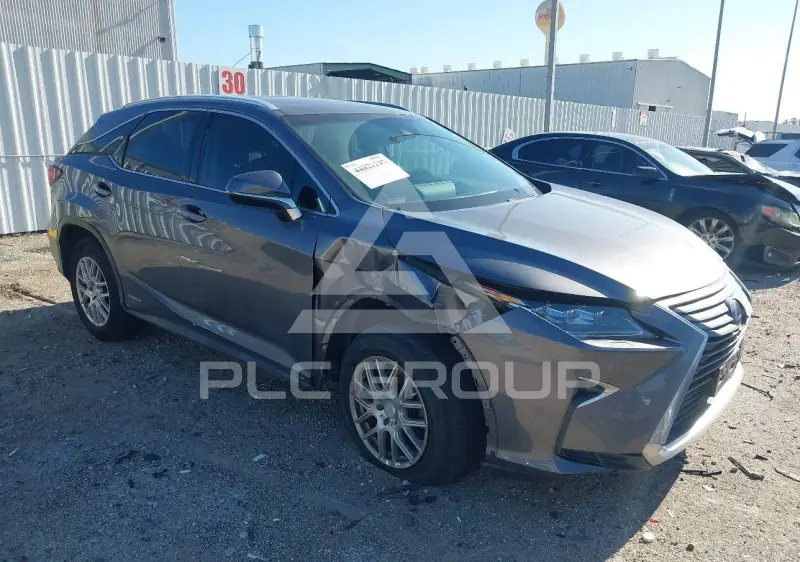 2016 Lexus RX450 фото