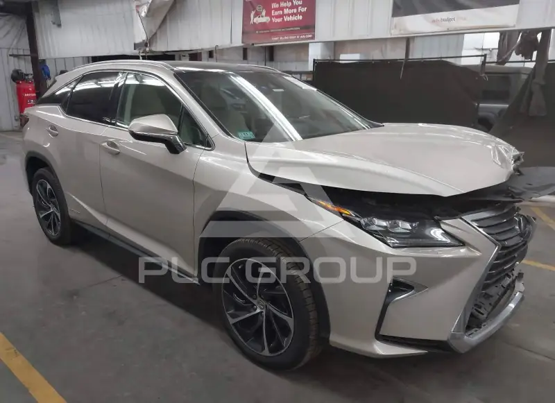 2016 Lexus RX450 фото