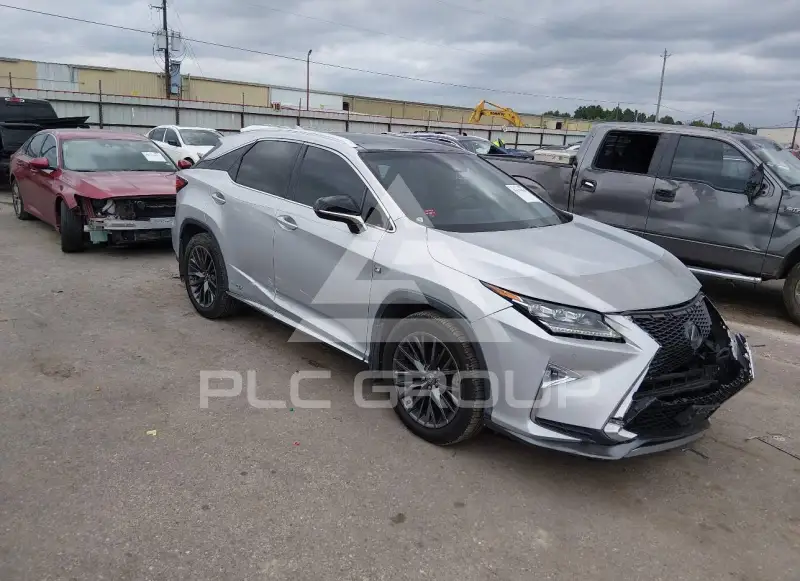 2016 Lexus RX450 фото