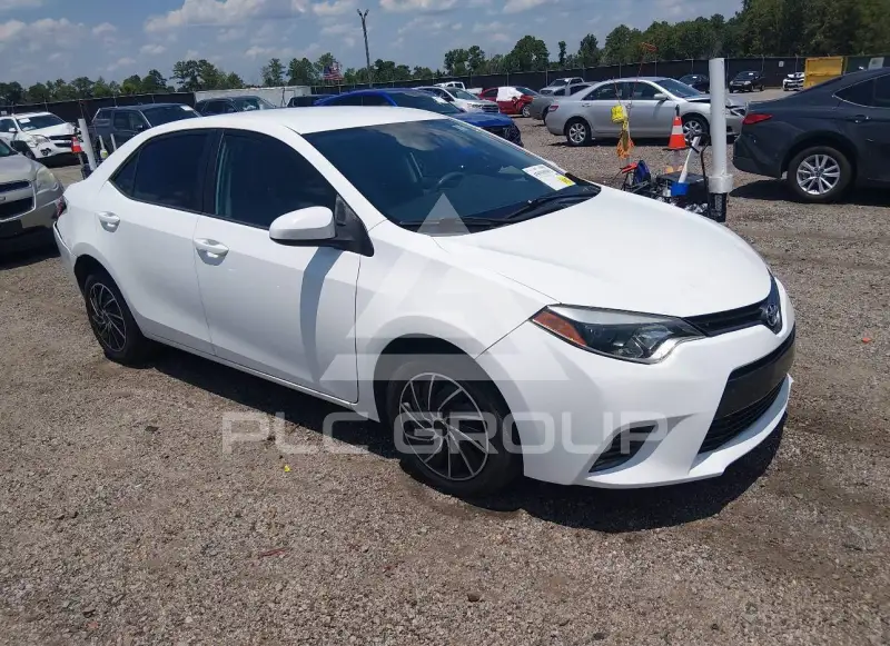 2016 Toyota COROLLA фото