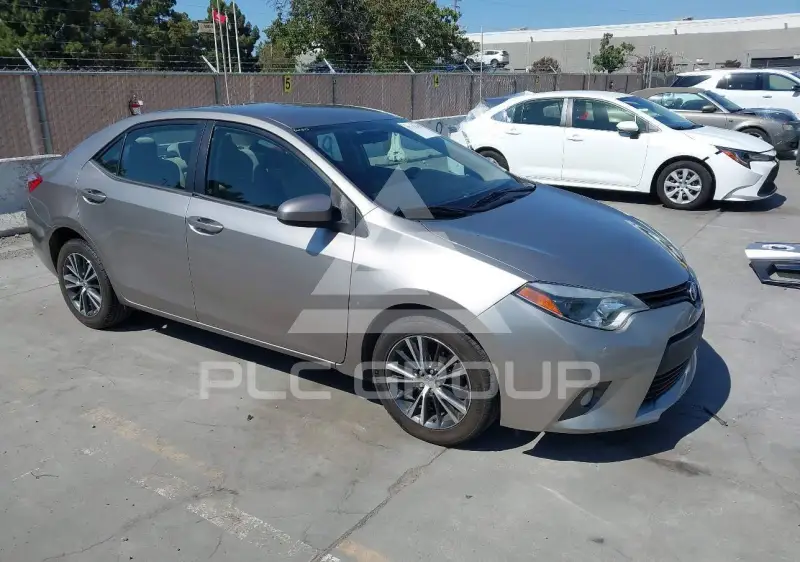 2016 Toyota COROLLA фото