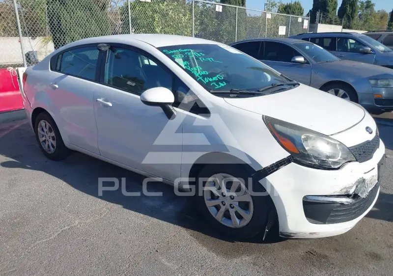 2016 KIA Rio фото