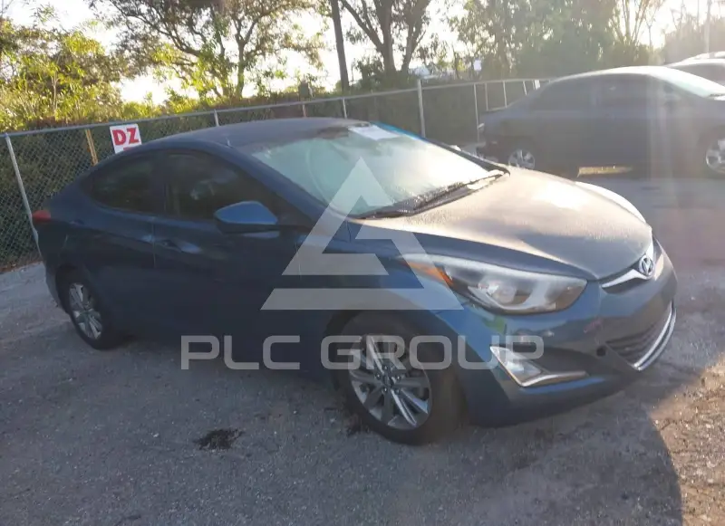 2016 Hyundai Elantra фото