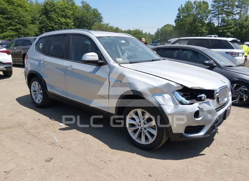 2017 BMW X3 фото
